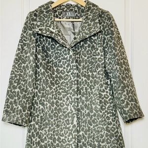 Leopard print wool overcoat, 10